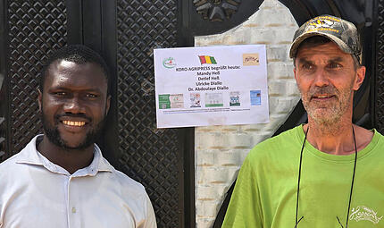Hessenhof Meeder hilft bei Landwirtschaft in Guinea Hessenhof Meeder hilft bei Landwirtschaft in Guinea
