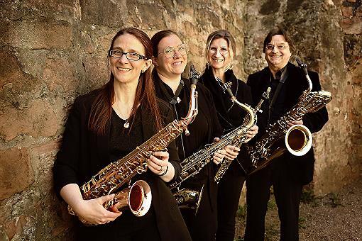 Das Ava-Saxophonquartett gibt am Samstag, 25. Oktober, ein Konzert in der Marienkirche im Staatsbad.