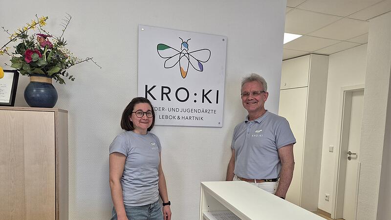 Michael Lebok und Christian Hartnik haben in Kronach eine Kinderarztpraxis er&ouml;ffnet