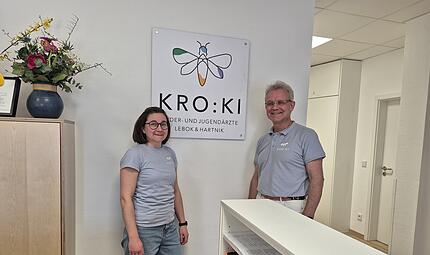 Michael Lebok und Christian Hartnik haben in Kronach eine Kinderarztpraxis eröffnet Michael Lebok und Christian Hartnik haben in Kronach eine Kinderarztpraxis eröffnet