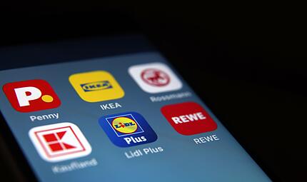 Apps von Handelsketten