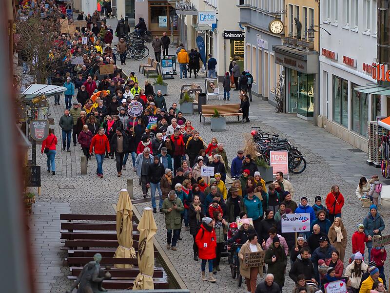Demo f&uuml;r Demokratie in ForchheimDemo f&uuml;r Demokratie in Forchheim