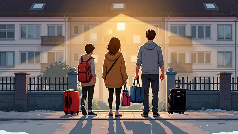 Wohnungsräumung in Bamberg Einen Tag vor Schulbeginn wird die Wohnung von Lauren und ihren beiden Söhnen geräumt.