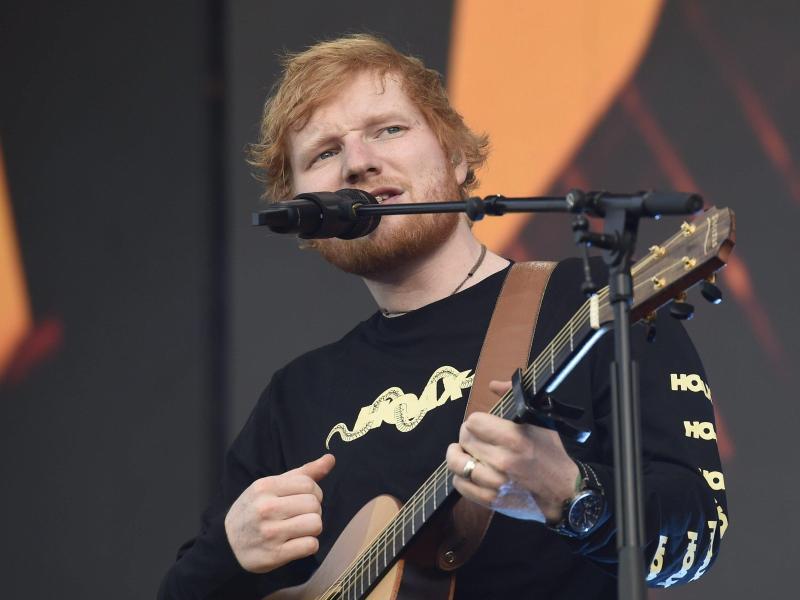Sänger Ed Sheeran Sänger Ed Sheeran