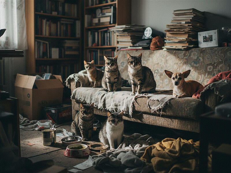 Im Kronacher Landkreis gibt es einen weiteren Fall von Animal Hoarding