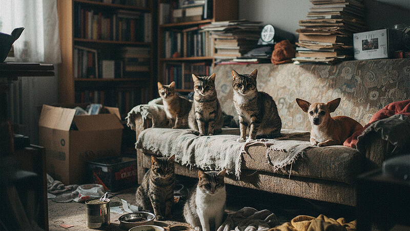 Im Kronacher Landkreis gibt es einen weiteren Fall von Animal Hoarding