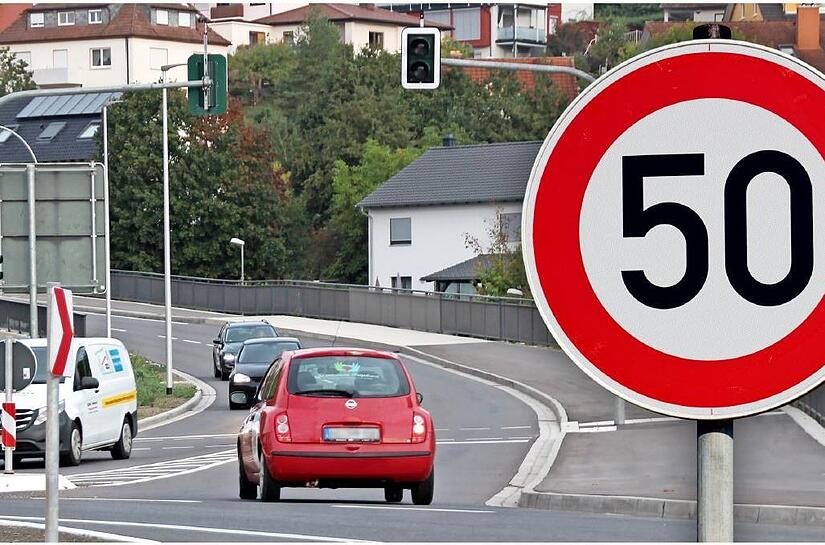 Laut Gesetzgeber muss am Westring die H&ouml;chstgeschwindigkeit auf 50 Kilometer pro Stunde runter.