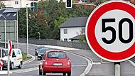 Laut Gesetzgeber muss am Westring die H&ouml;chstgeschwindigkeit auf 50 Kilometer pro Stunde runter.