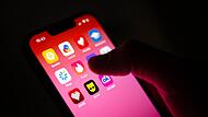 Dating-Apps auf einem Smartphone