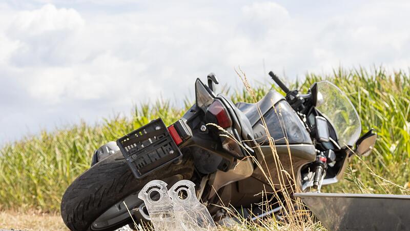Die Maschine wurde bei dem Unfall schwer beschädigt.