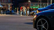 Am Karfreitag 2023 kamen 1500 Tuner mit gut 600 Autos zum Spot in der Bayreuther Straße.