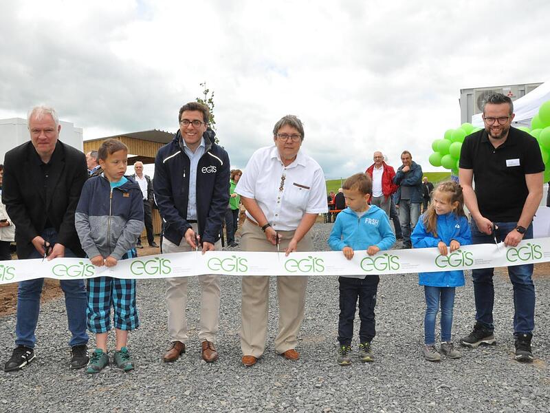 Offizielle Einweihung der innovativen Solaranlage bei Reckertshausen