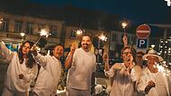 Beim „Diner en blanc“ herrschte wieder eine ganz besondere Stimmung. Beim „Diner en blanc“ herrschte wieder eine ganz besondere Stimmung.