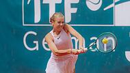 Topfavoritin Mariella Thamm ist in Bamberg ins Viertelfinale eingezogen.