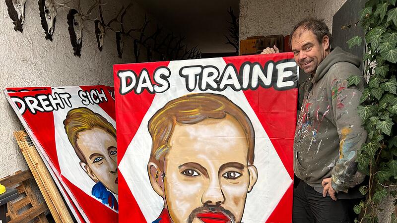 Thomas Tuchel und der Gaudiwurm in Coburg