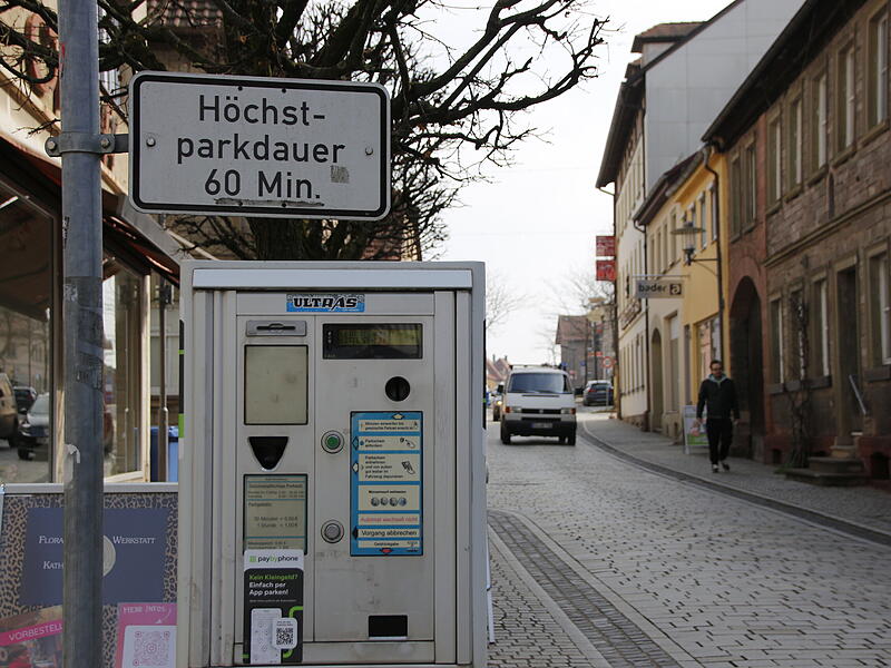 Parkscheinautomat Hammelburg