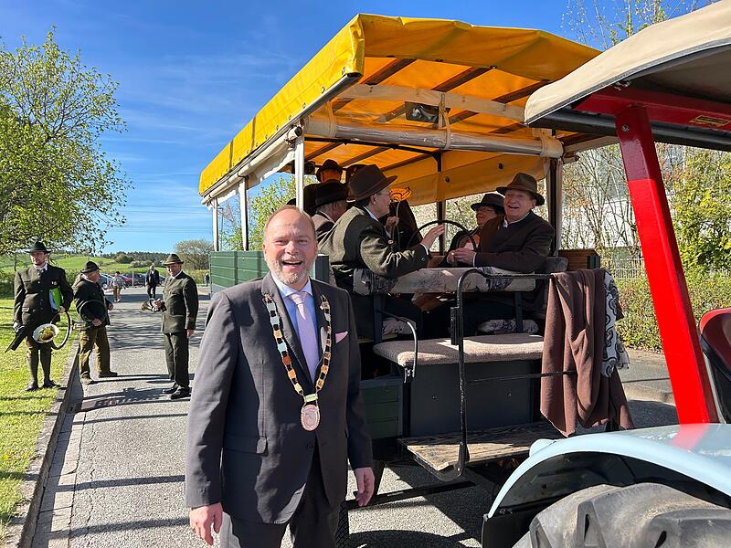 Verabschiedung von B&uuml;rgermeister Bernd Reisenweber in Ebersdorf bei Coburg