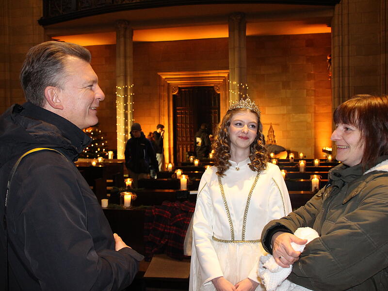 Penelope K&uuml;hne aus Weidach ist das neue Coburger Christkind