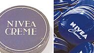 Das blau-weiße Design der Nivea-Dose aus dem Jahr 1925 (links alt, rechts neu) verhalf der Creme zum Durchbruch. &#160;&#160;