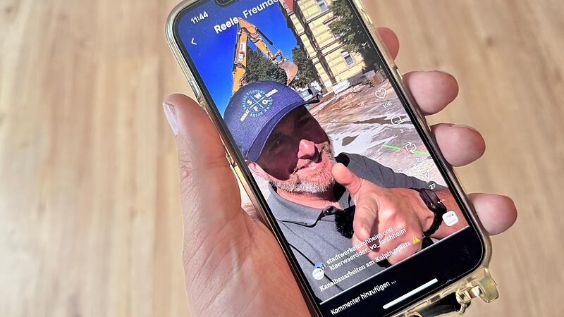 Forchheimer Kl&auml;rw&auml;rdder erkl&auml;rt Baustelle am Kolpingslatz