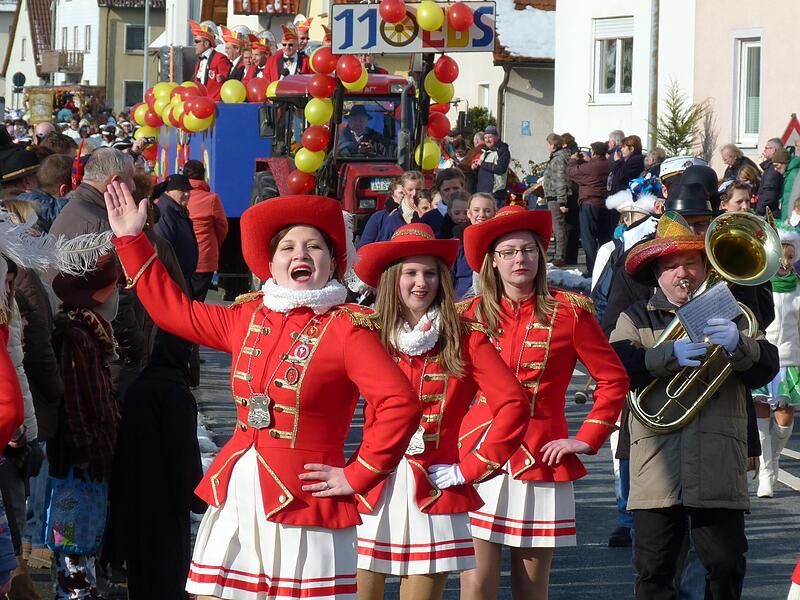 Auch in Ebermannstadt findet der Faschingsumzug wieder statt.Forchheim & Fränkische Schweiz