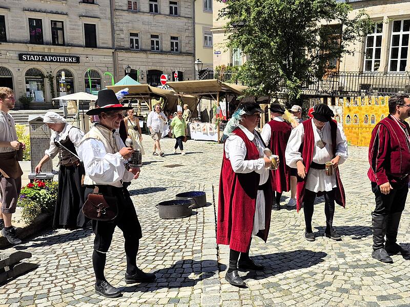 Viertelmeisterspiele beim Kronacher Stadtspektakel 2025Kronach feiert Stadtspektakel