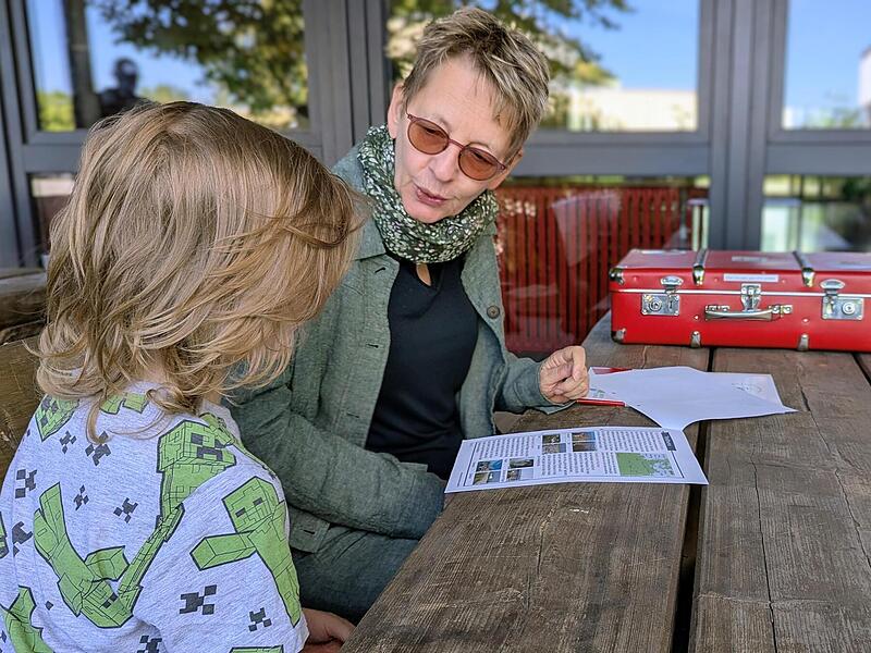 Die w&ouml;chentlich erscheinende Kinderzeitung des Mentoren-Netzwerks nutzt Ursula Baumeister sehr gerne f&uuml;r den Leselern-Unterricht.