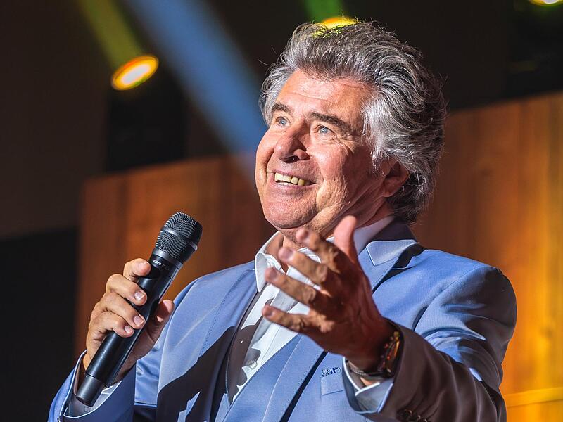 Andy Borg wusste seine Fans beim Konzert in Bamberg zu bezaubern.