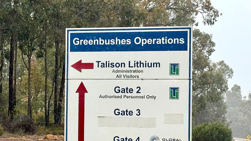 Größte Lithiummine der Welt in Greenbuhses