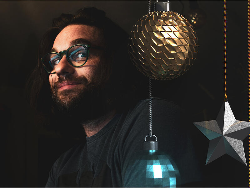 Florian Herrnleben im Weihnachtsmodus