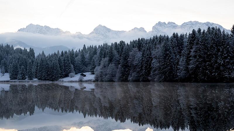Schnee in Bayern Schnee in Bayern