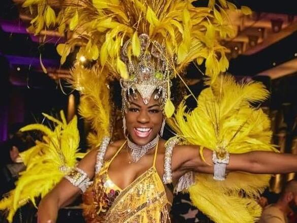 Patricia Argolo Bombom  wird beim Samba-Festival 2023 in Coburg als 2. Prinzessin fungieren.