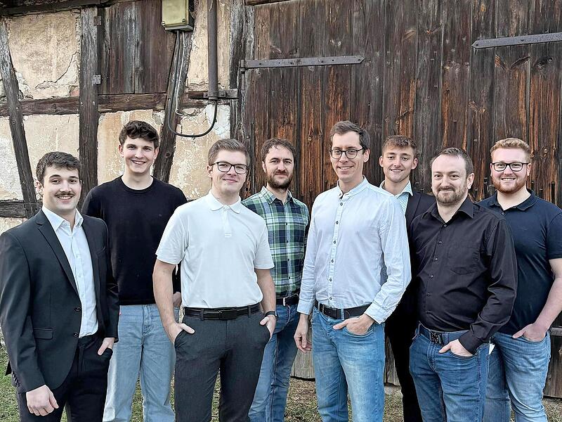 Die Kandidaten der Jungen B&uuml;rger Poxdorf.