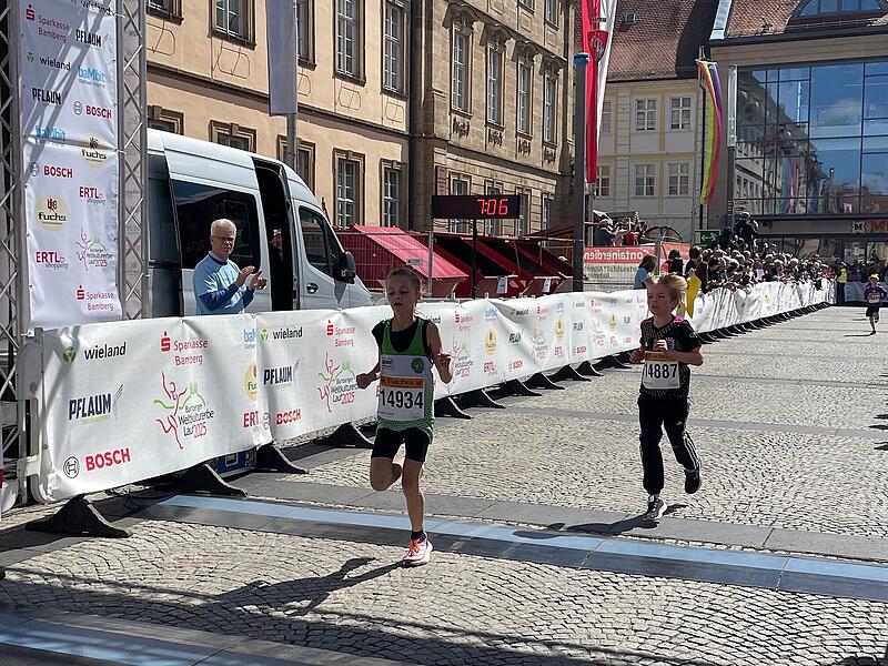 Weltkulturerbelauf 2025: Der Fuchs-Sch&uuml;lerlauf ging &uuml;ber 1,6 Kilometer.