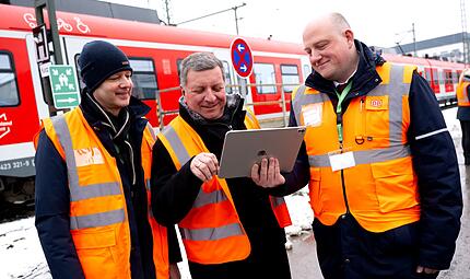 Pr&auml;sentation einer ferngesteuerten S-Bahn