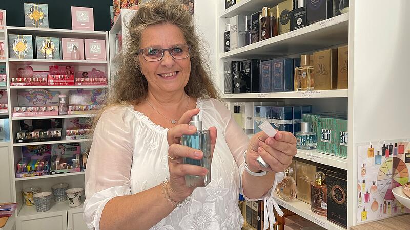 Elke Dietrich er&ouml;ffnet in der Ludwigstra&szlig;e in Bad Kissingen einen Laden mit Geschenkartikeln, in dem sich alles um D&uuml;fte und guten Geruch dreht.