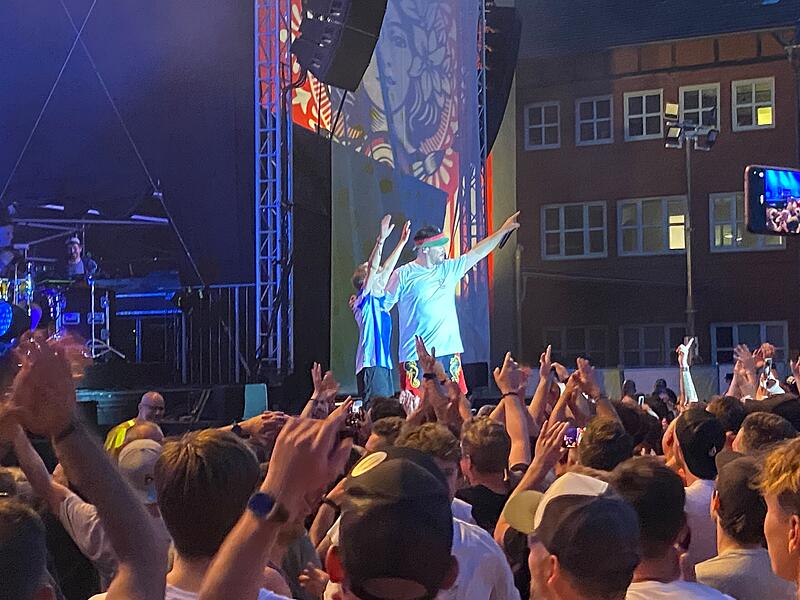 Beatsteaks in Coburg: Punkrock nach Vorne bei HUK-Open-Air