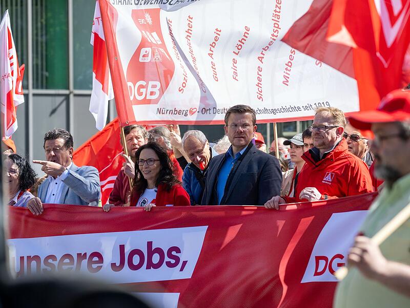DGB-Kundgebung zum Tag der Arbeit &ndash; N&uuml;rnberg