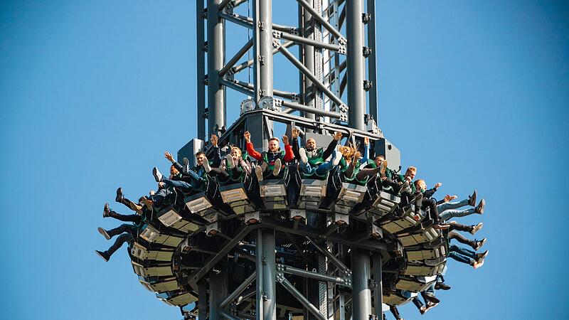 Freifall-Turm «Highlander» im Hansa-Park