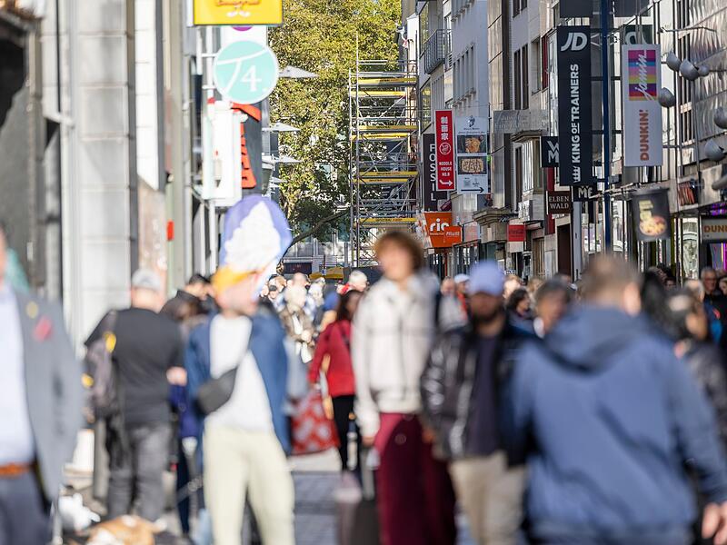 Innenstadt Köln - Fußgängerzone