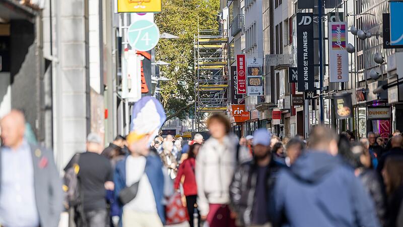 Innenstadt Köln - Fußgängerzone