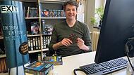 Ralph Querfurth aus Effeltrich ist der Ideengeber der Exit-Spielereihe aus dem Kosmos-Verlag.Forchheim & Fränkische Schweiz
