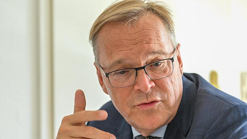 Bambergs Oberbürgermeister Andreas Starke war bei der Verkündung im Dom um 12 Uhr mit dabei