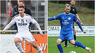 Mathias Rupp (links) wird Fabian Baumg&auml;rtel zur kommenden Saison als Spielertrainer des FC Oberhaid beerben.