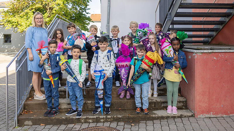 Die neuen Erstkl&auml;ssler 2024 in den Ha&szlig;bergenDie neuen Erstkl&auml;ssler im Schuljahr 2024/25 in den Ha&szlig;bergen