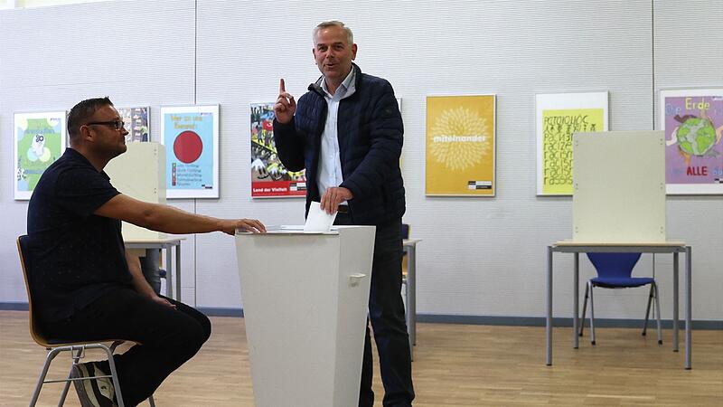 Landtagswahl Mecklenburg-Vorpommern - Stimmabgabe Holm Landtagswahl Mecklenburg-Vorpommern - Stimmabgabe Holm