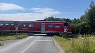 Bahn&uuml;bergang Aufeld Seidenhof