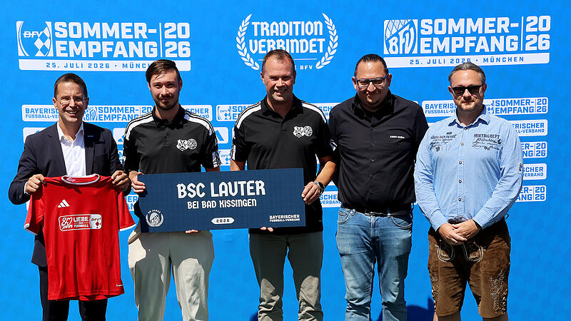 Ehrung f&uuml;r den BSC Lauter