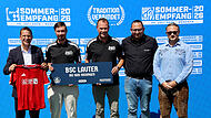 Ehrung f&uuml;r den BSC Lauter
