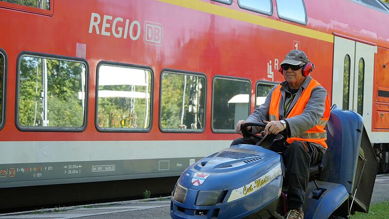 Rentner hält Bahnhof seit 30 Jahren sauber Rentner hält Bahnhof seit 30 Jahren sauber